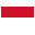 Indonesia flagg