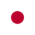 Japan flagg